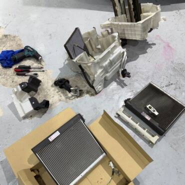 COOLING COIL VEHICLE REPLACEMENT SERVICE MERCEDES BMW AUDI LEXUS VOLKSWAGEN JAGUAR TOYOTA HONDA KIA NISSAN HYUNDAI MAZDA CHEVROLET CITROEN