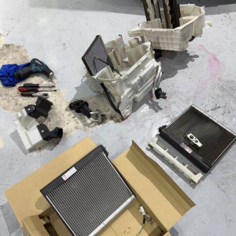 COOLING COIL VEHICLE REPLACEMENT SERVICE MERCEDES BMW AUDI LEXUS VOLKSWAGEN JAGUAR TOYOTA HONDA KIA NISSAN HYUNDAI MAZDA CHEVROLET CITROEN